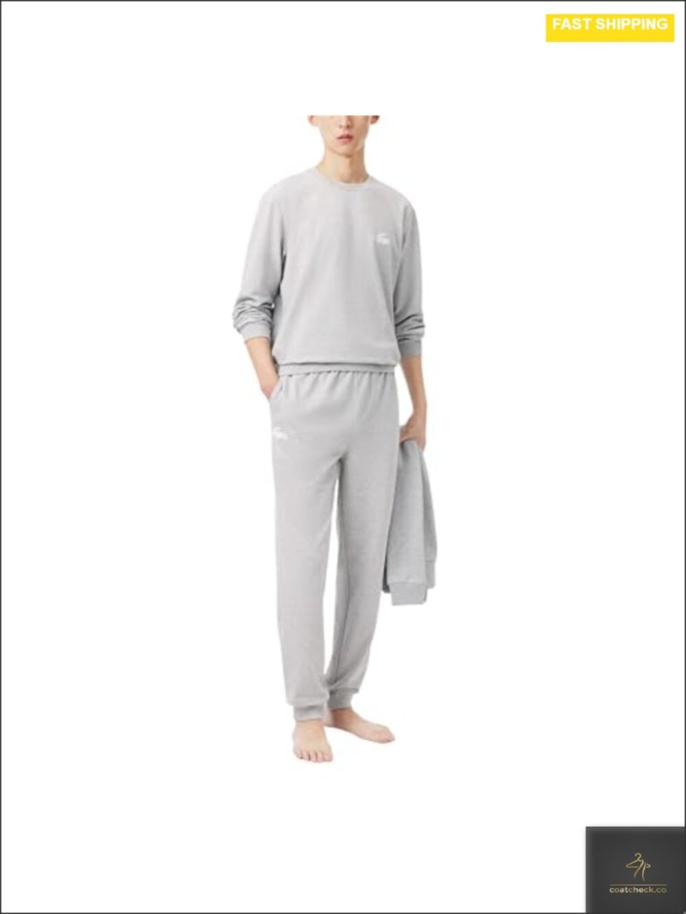 Men's Cotton Fleece Loungewear Joggers High Stretch Sweatpants